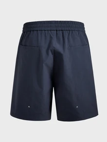Coreblaze Men's Casual Drawstring Pocket Shorts, Simple Design For Outdoor & Daily Wear - Navy Blue - View 2