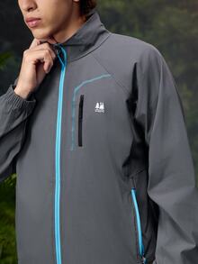 Coreblaze 1pc Men's Casual Simple Fashion Practical Sunscreen Coat, For Daily Wear - Multicolor - View 7