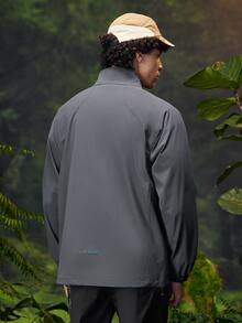 Coreblaze 1pc Men's Casual Simple Fashion Practical Sunscreen Coat, For Daily Wear - Multicolor - View 2