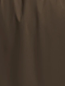 Vionelle Plus Size Vintage Streetwear Drawstring Long Sleeve Jacket For Travel - Chocolate Brown - View 7