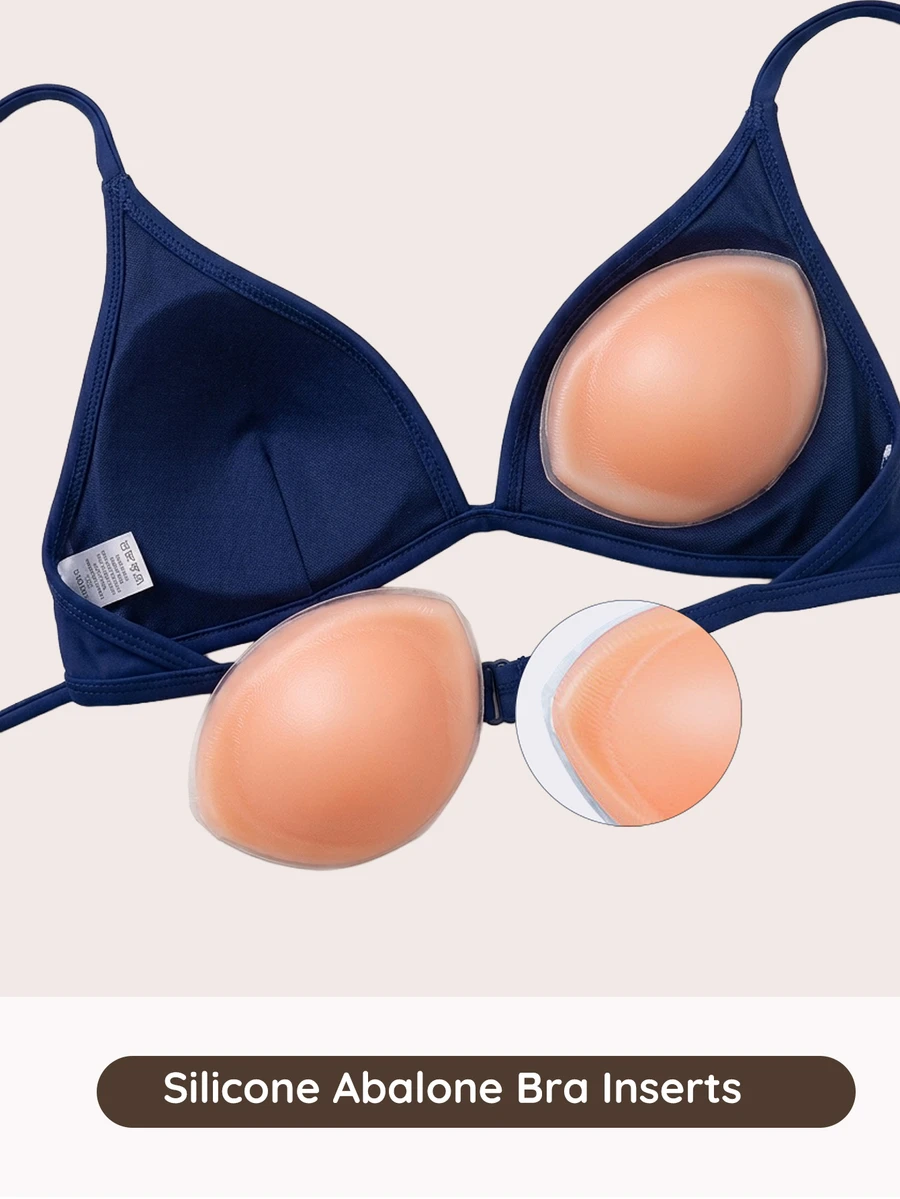 Lignisse Women's Silicone Abalone Breast Pads Suitable For Daily Wear - Multicolor - View 1