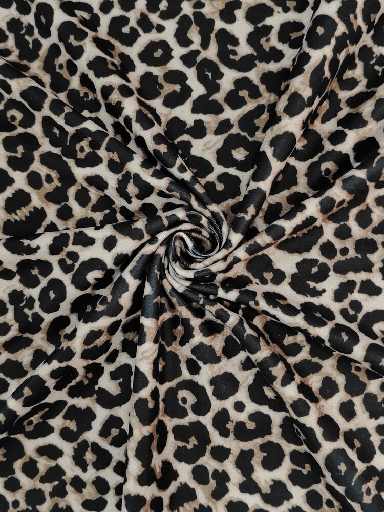 IslaSuriya A Classic, Best-Selling Women's Cropped Casual Shirt With Leopard Printperfect For Street Style And Easy To Pair With Anything - Multicolor - View 6