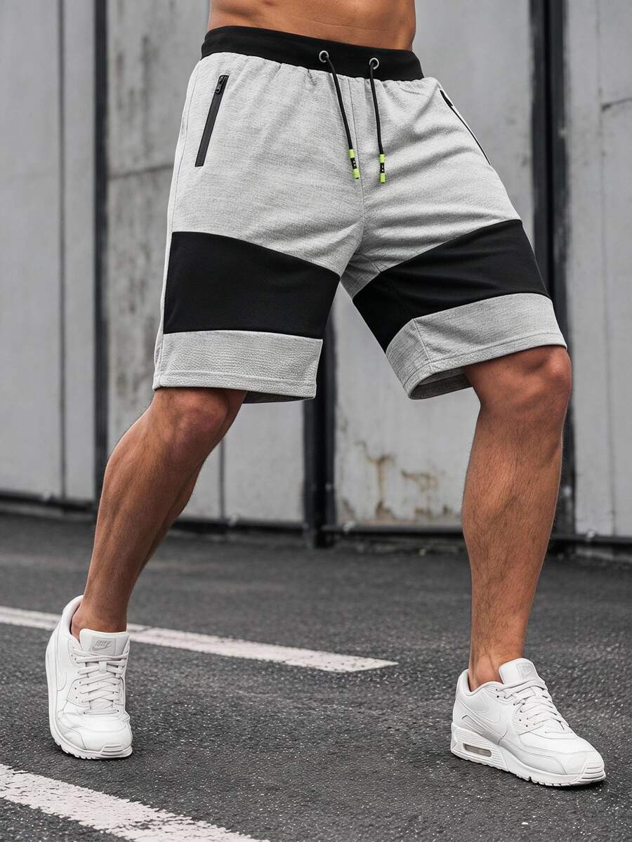 Sport MetroGents 男士休闲运动短裤,简约时尚,适合日常穿着的运动裤 - 彩色 - 查看 1