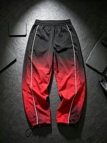Sport MetroGents 男士抽繩腰漸層色休閒日常旅行運動長褲 - 彩色 - 查看 2