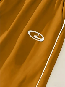 Gym Rark Men's Drawstring Waist Pockets Loose Casual Sports Pants, Gym - Yellow - View 3