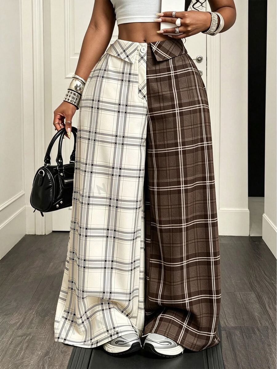 BamGleam White And Brown Summer Casual Graduation Back-To-School ...