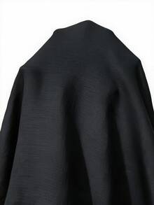 Franclia New Women's Slouchy Casual Loose Slimming Drawstring Long Sleeve Shirt - Black - View 6