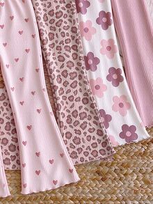 Young Girl 2PCS Young Girls Pants - Multicolor - View 6