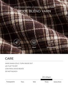 ATUI Studio Retro Plaid For Autumn/Winter Midi Skirt - A-Line Fall Winter, Office Chic, Dark Academia, Old Money, Thanksgiving Elegant Commuter Design Long Skirt - Multicolor - View 10