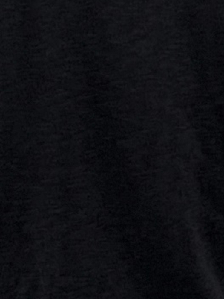 DAZY Spring/Autumn Black Crew Neck Half-Button Patch Pocket Design Men's T-Shirt - Black - View 8