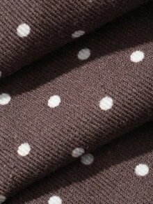 Dazy Kids Tween Girl) Polka Dot Casual Brown Autumn/Winter Straight Leg Basic Jeans - Brown - View 7