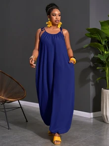 Slaydiva Spring/Summer New Music Festival, Easter, St. Patrick's Day, Western Casual Sexy Tropical, Nomadic, Birthday Party Formal Vacation Royal Blue - Royal Blue - View 8