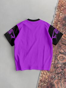 Aesthetic Post Men's Digital Print Round Neck Short Sleeve Casual T-Shirt - Multicolor - View 2