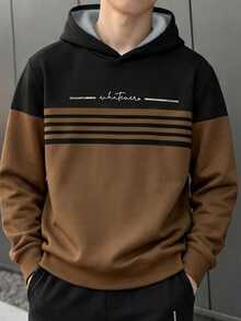 Teen Boys Casual Comfortable Long Sleeve Hoodie And Pants - Multicolor - View 5