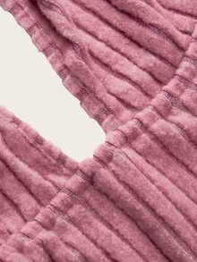 Sweetina Women's Solid Color Asymmetric Hem Sexy Halter Backless Camisole - Dusty Pink - View 4