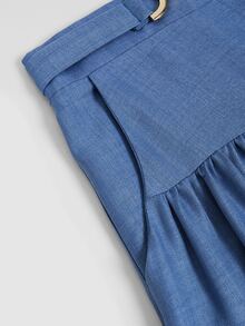 Elenzga French Style Hanging And Wide Leg Pants With Slimming Texture And Elegant Commuting Casual Women's Pants

﻿
﻿ - Dusty Blue - View 5