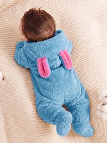 SHEIN Newborn Baby Costumes Autumn Winter - Blue - View 5