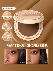 SHEGLAM Lock & Go 持久氣墊粉底（替換芯）-Mahogany 品牌美妝化妝品 適合女士與女孩 - Mahogany - 查看 1