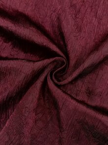 Juhart Versatile Premium Heavy Beaded Plus Size Women's Blouse - Burgundy - View 7