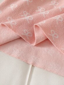 SHEIN 女嬰針織套頭圓領長袖毛衣洋裝，舒適適合秋冬，綠色/深綠色，優雅淑女風，刺繡重工，時尚時髦，適合日常穿著、外出、旅行、上學 - 粉色 - 查看 10