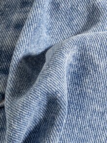 Momance Maternity Pocket Casual Daily Wear Denim Dress - Medium Wash - View 10