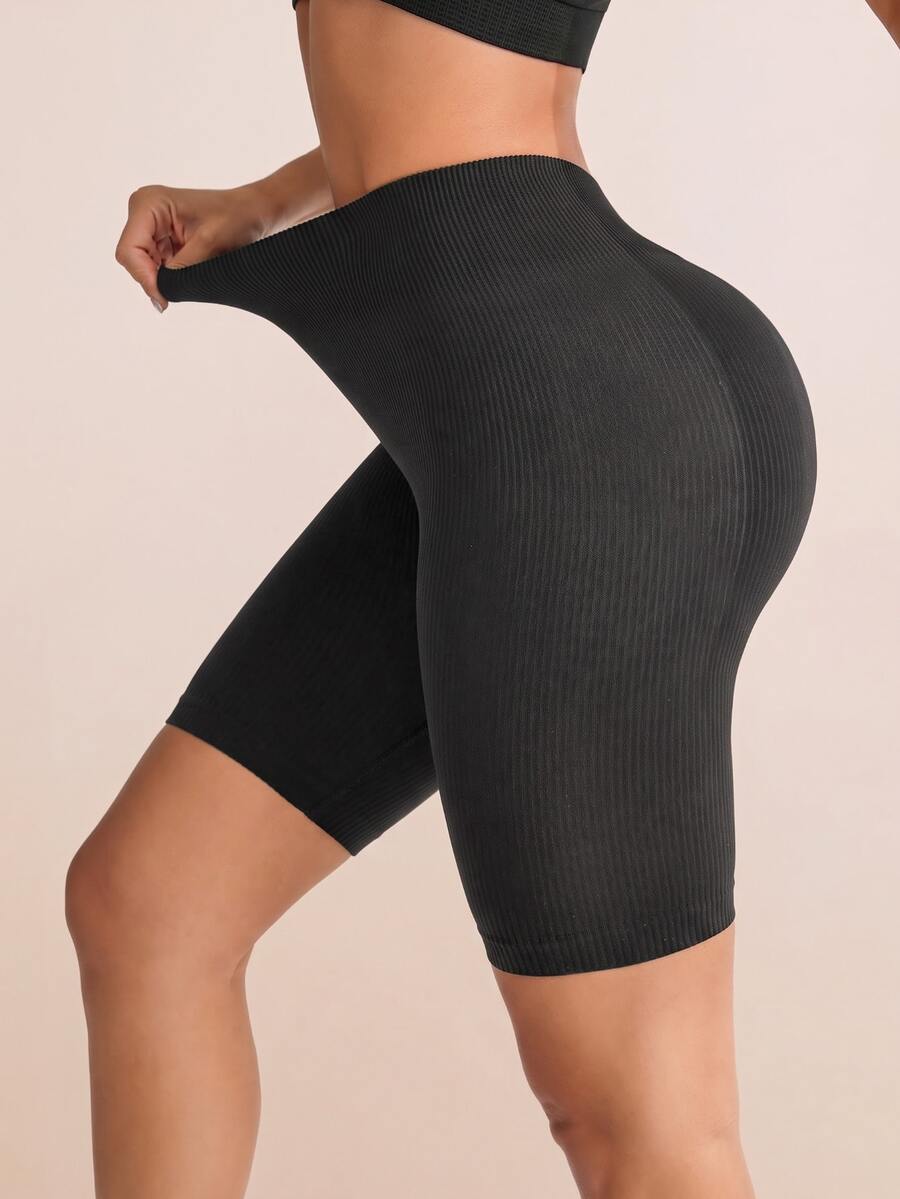 Slayform Slayform Women's Simple Versatile Tight-Fitting Sports Shorts For Yoga And Running
