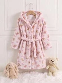Kids Tween Girl Casual Everyday Versatile Comfortable Plush Loungewear Autumn - Multicolor - View 8
