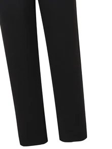 SHEIN 2pcs/Set Teen Boys Gentleman Outfit,Slim-Fit Single-Breasted Suit Jacket Dress Pants,Summer Formal Party Sixth Form Wear For Birthday,Wedding,Black - Black - View 9