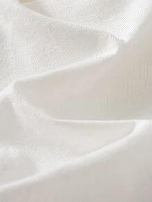 SHEIN 新生女嬰秋冬可愛親子套裝 3 件組，荷葉邊長袖連身衣、豹紋長褲 + 髮飾，棕色、黑色與白色 - 彩色 - 查看 13