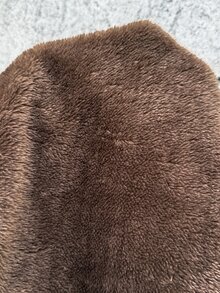 SHEIN Clasi 大尺碼女款純色翻領長袖保暖內裡休閒優雅商務休閒長款風衣 冬季辦公晚宴灰色 - 黑色 - 查看 12