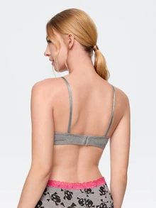 Bonmuse 3pcs/Set Women Comfortable Sleep Soft Cup Wireless Bras, Multiple Colors, Breathable - Multicolor - View 2
