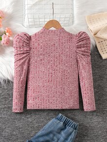 Emery Rose Kids Emery Rose Kids 少女 T-shirt - 紫色 - 查看 4