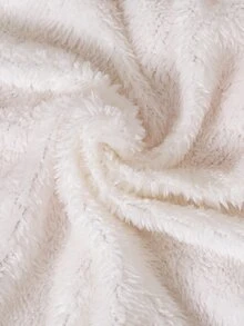 SHEIN Elladie kids 女童保暖內裡加厚連帽夾克 1件 粉色袖子配編織帶與蝴蝶結裝飾 粉色花卉數位印花圖案 梭織布料 拉鍊式 - 粉色 - 查看 6