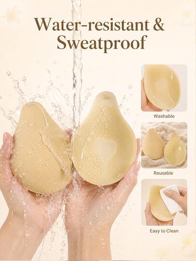 Lignisse Fabric Halter Spoon-Shaped Adhesive Bra For Women