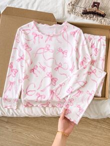 SHEIN 4件組青少年女孩睡衣 - 彩色 - 查看 3