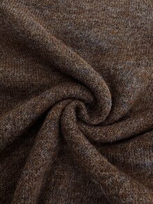 Sylviya 休閒女款秋冬刺繡長袖針織衫 秋冬女裝 女款秋冬毛衣 - 棕色 - 查看 9