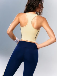 VARSIVA Women's Sports Set Tank Top + High Waist Yoga Pants 2pcs - Multicolor - View 7