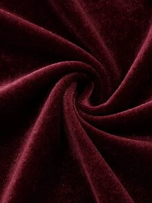 Tween Girl Tween Girls Spaghetti Strap Long Autumn Dress, Elegant Party, Ceremony, Formal Occasion, Ball, Evening Banquet - Burgundy - View 4