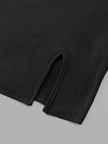 Sweetra Women'S Black Strapless Dress Mini Short Women Outfit - Black - View 3