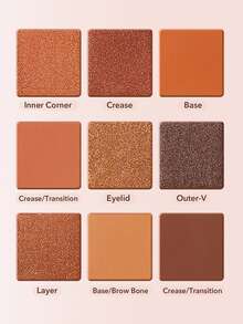 SHEGLAM Nine To Fine Eyeshadow Palette-Status Symbol Brand Beauty Cosmetic Makeup For Women And Girls - Status Symbol - View 5