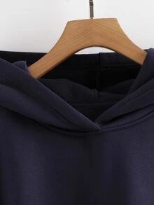 SHEIN CURVE+ Plus Size Women Casual Minimalist Vacation Ocean Life Sea Turtle Print Sweatshirt In Fall/Winter - Navy Blue - View 4