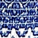 Blue and White