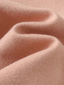 Cozy Pixies Mantel Bayi Perempuan Polos Berbulu Lembut, Nyaman untuk Musim Gugur/Musim Dingin - Berwarna merah muda - View 8