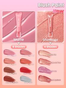 SHEGLAM Squeeze & Dot دهان أحمر خدود لامع 020 Knock Out ماركة تجميل ومكياج للنساء والفتيات - 020 Knock Out - مشاهدة 6