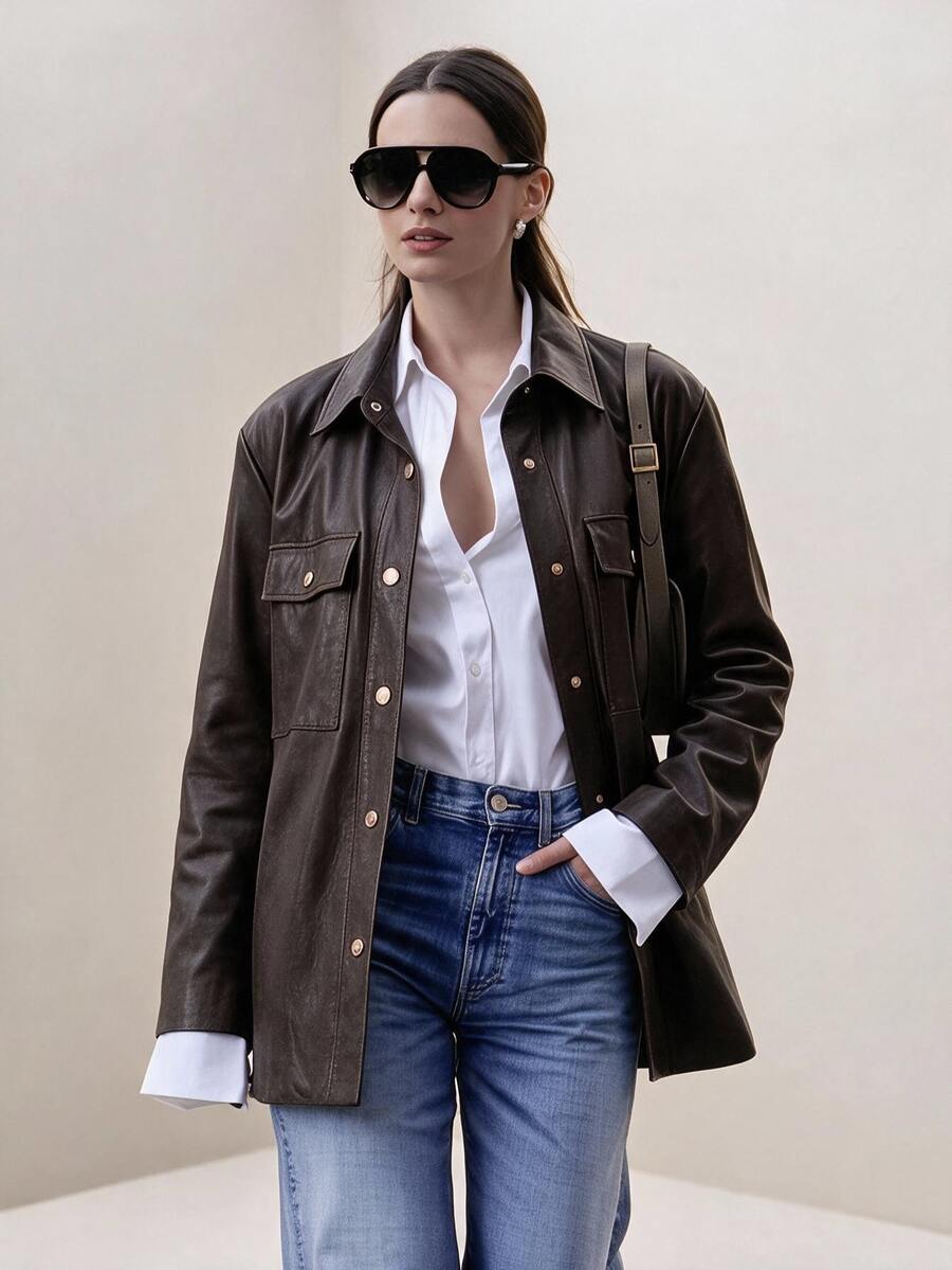 Briarwyn Fall Chic Classic Vintage Smart Casual Minimalist Cargo Style ...