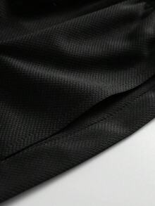 Sport MetroGents Men's Contrast Color Print Fashion Sports Shorts, Gym - Black - View 3