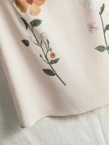 EMERY ROSE [Printed Design] Plus Size Women Summer Casual Vacation Printed Sleeveless Shirt - Multicolor - View 5