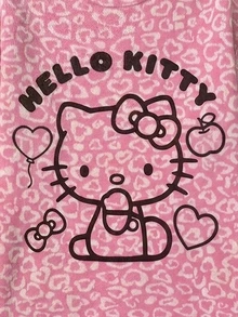 CovetEZ HELLO KITTY AND FRIENDS | SHEIN 女款復古豹紋針織衫，適合外出、街頭穿搭、機場穿搭 - 彩色 - 查看 3