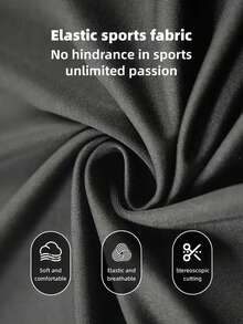 Gym Rark Shorts deportivos ajustados para hombre con estampado gráfico, color contrastante, cintura elástica y efecto moldeador, para gimnasio - Negro - Ver 5