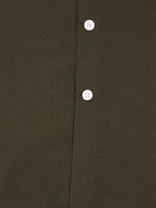Airaco Men's Solid Color Long Sleeve Shirt And Long Pants Casual Daily Outfit - Multicolor - View 4